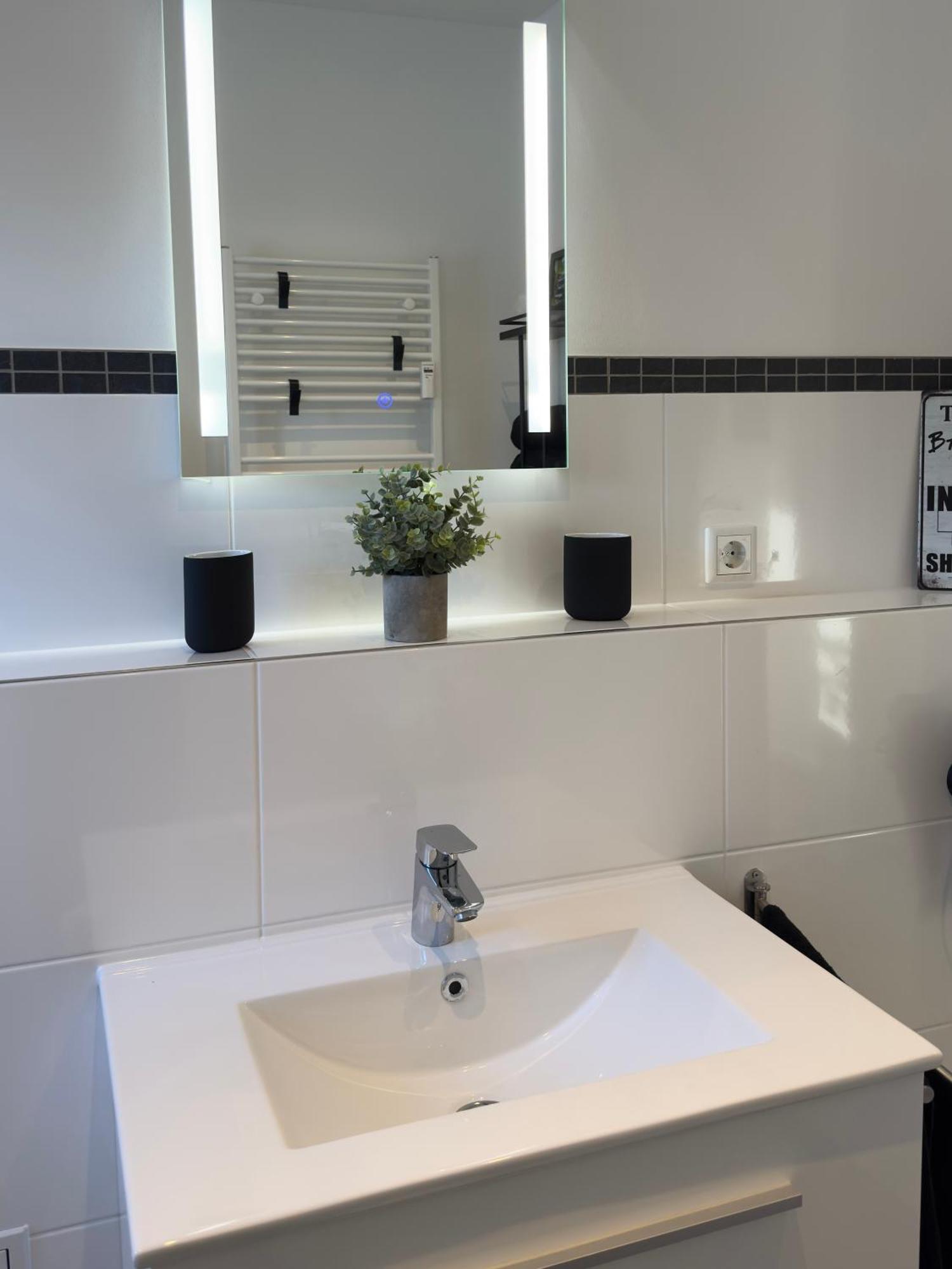 Belm Ferienwohnung Am Bach 외부 사진
